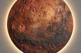 Medený MOON vo vstupnej chodbe
