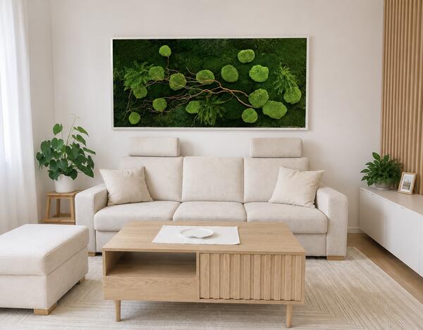 Machový obraz - dominanta v obývačke R170x70
